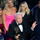 Lorne Michaels and the cast of SNL at the 2022 Emmy Awards